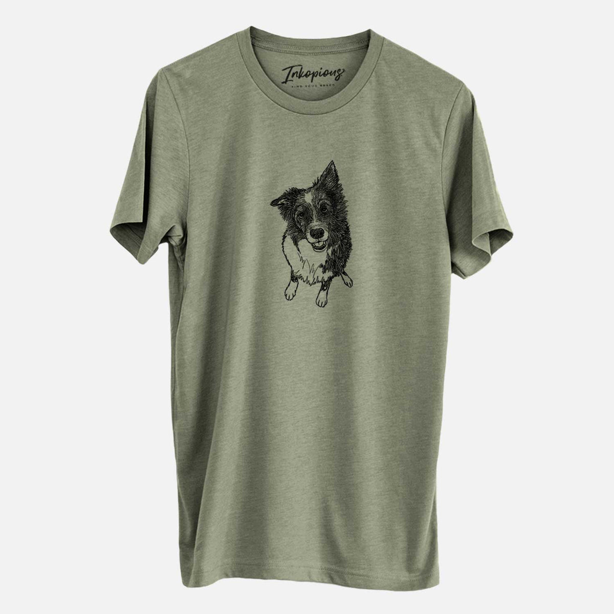 Doodled Koa the Border Collie - Unisex Crewneck