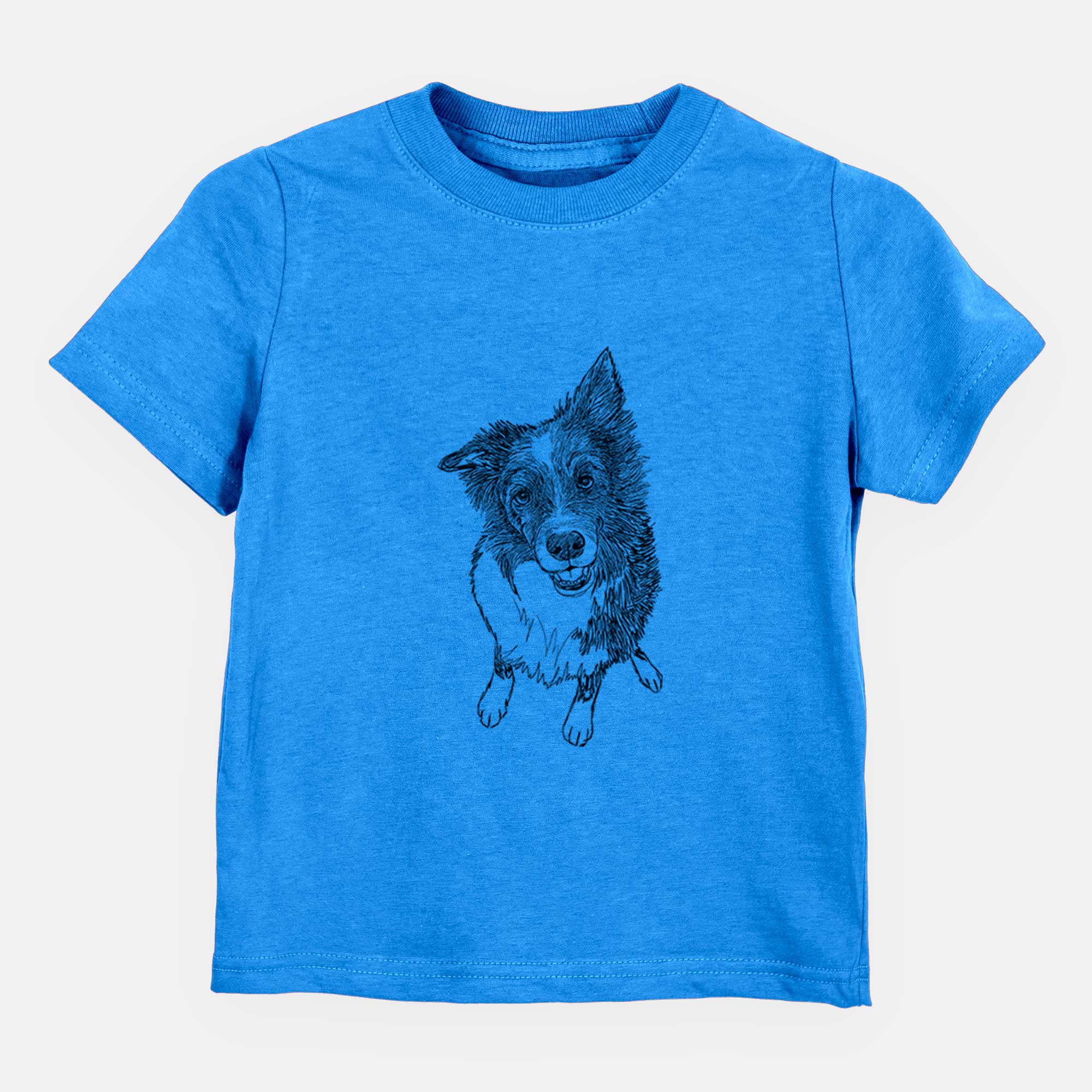 Doodled Koa the Border Collie - Kids/Youth/Toddler Shirt