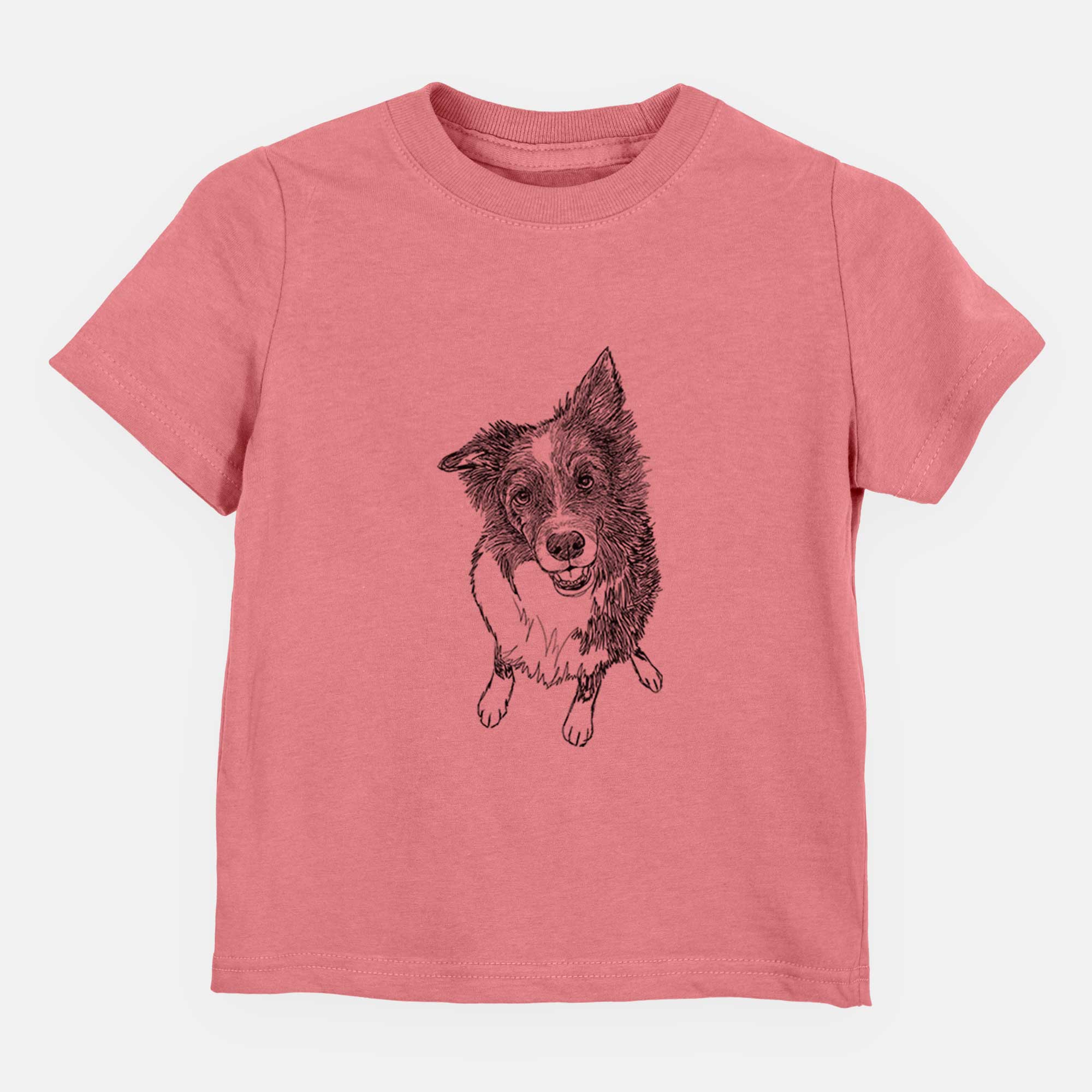 Doodled Koa the Border Collie - Kids/Youth/Toddler Shirt