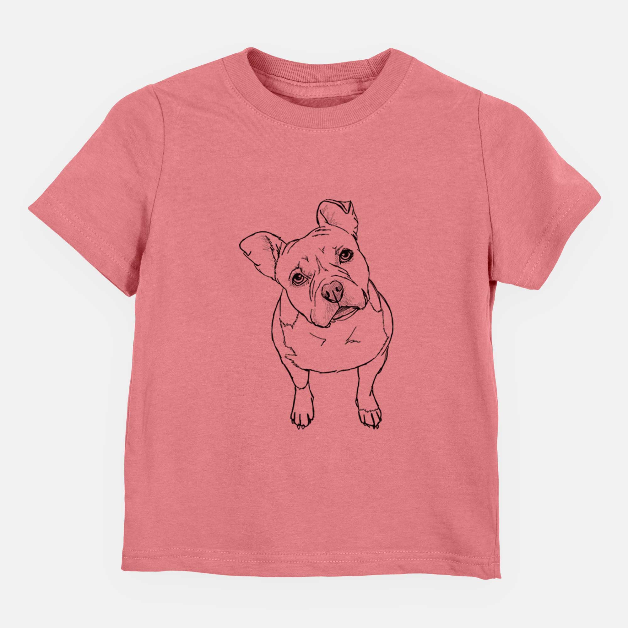 Doodled Koda Bear the Pitbull Mix - Kids/Youth/Toddler Shirt