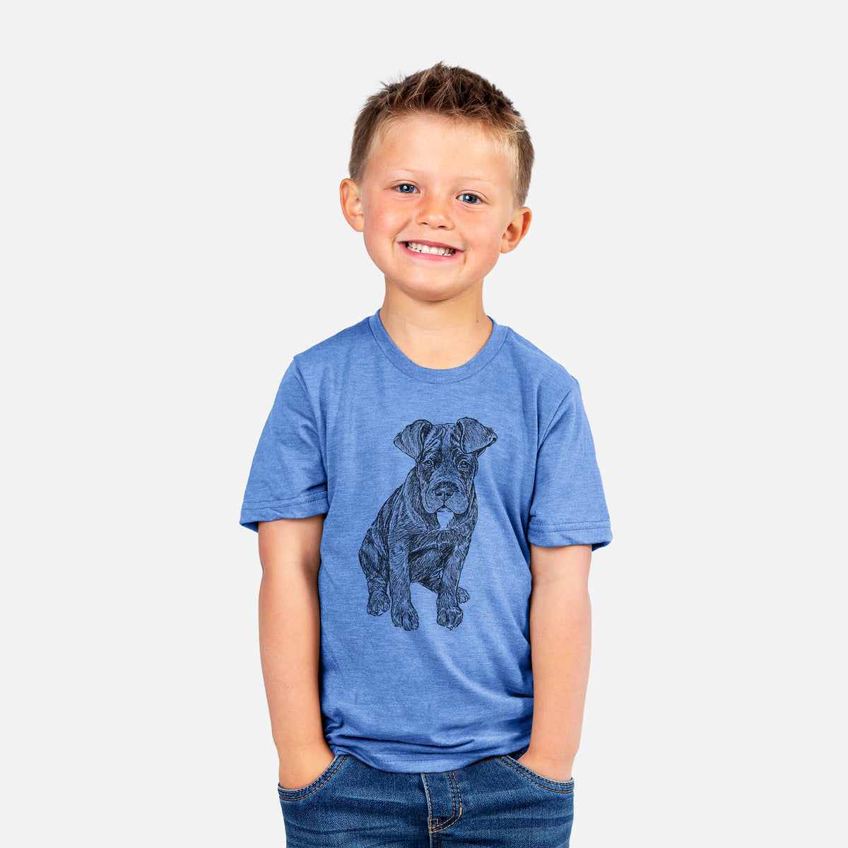 Doodled Kona the Cane Corso - Kids/Youth/Toddler Shirt