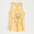 Doodled Kona the Chihuahua - Women's Racerback Tanktop