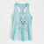 Doodled Kona the Chihuahua - Women's Racerback Tanktop