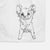 Doodled Longhaired Chihuahua Decorative Hand Towel