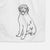 Doodled Labradoodle Decorative Hand Towel