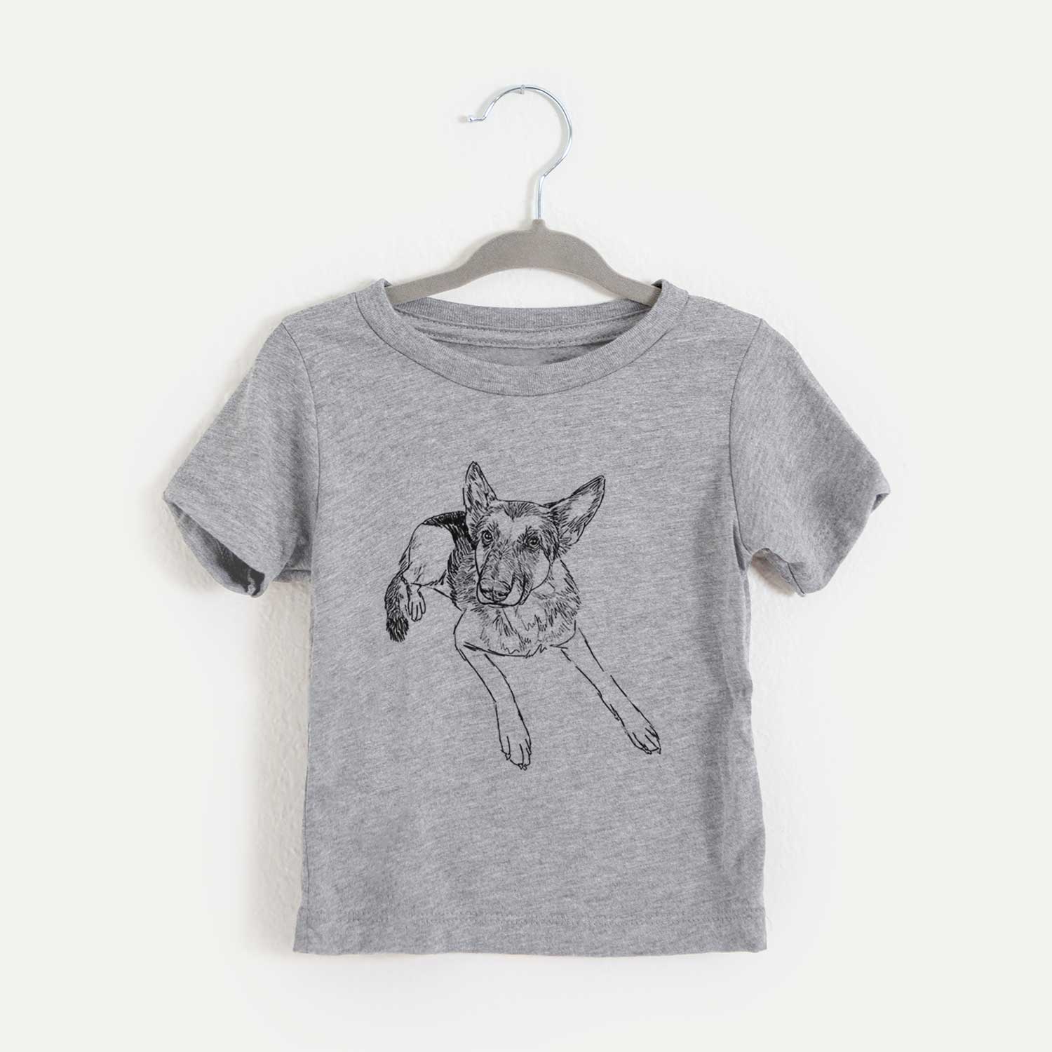 Doodled Lance the German Shepherd - Kids/Youth/Toddler Shirt