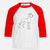 Doodled Layla the Great Dane - Youth 3/4 Long Sleeve