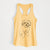 Doodled Leo the Mixed Breed - Women's Racerback Tanktop