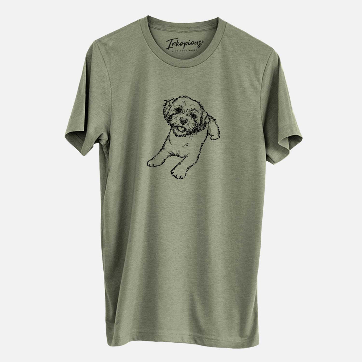 Doodled Lexi the Shichon - Unisex Crewneck