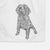 Doodled Lily the Goldendoodle Decorative Hand Towel