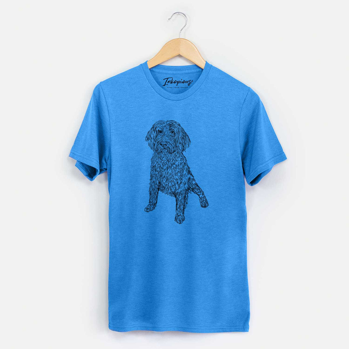 Doodled Lily the Goldendoodle - Unisex Crewneck