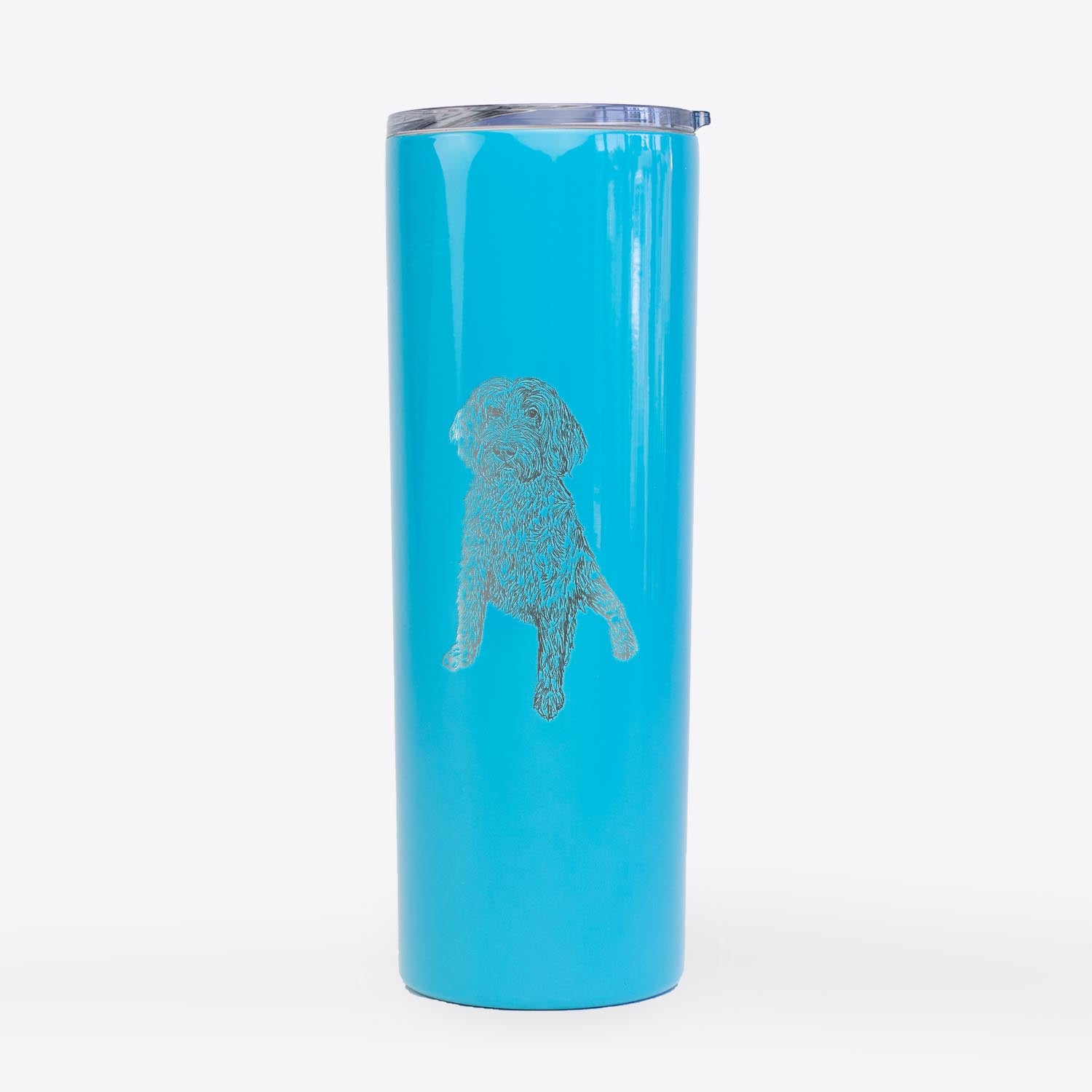 Doodled Lily the Goldendoodle - 20oz Skinny Tumbler