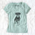 Doodled Lincoln the Rottweiler Puppy - Women's V-neck Shirt