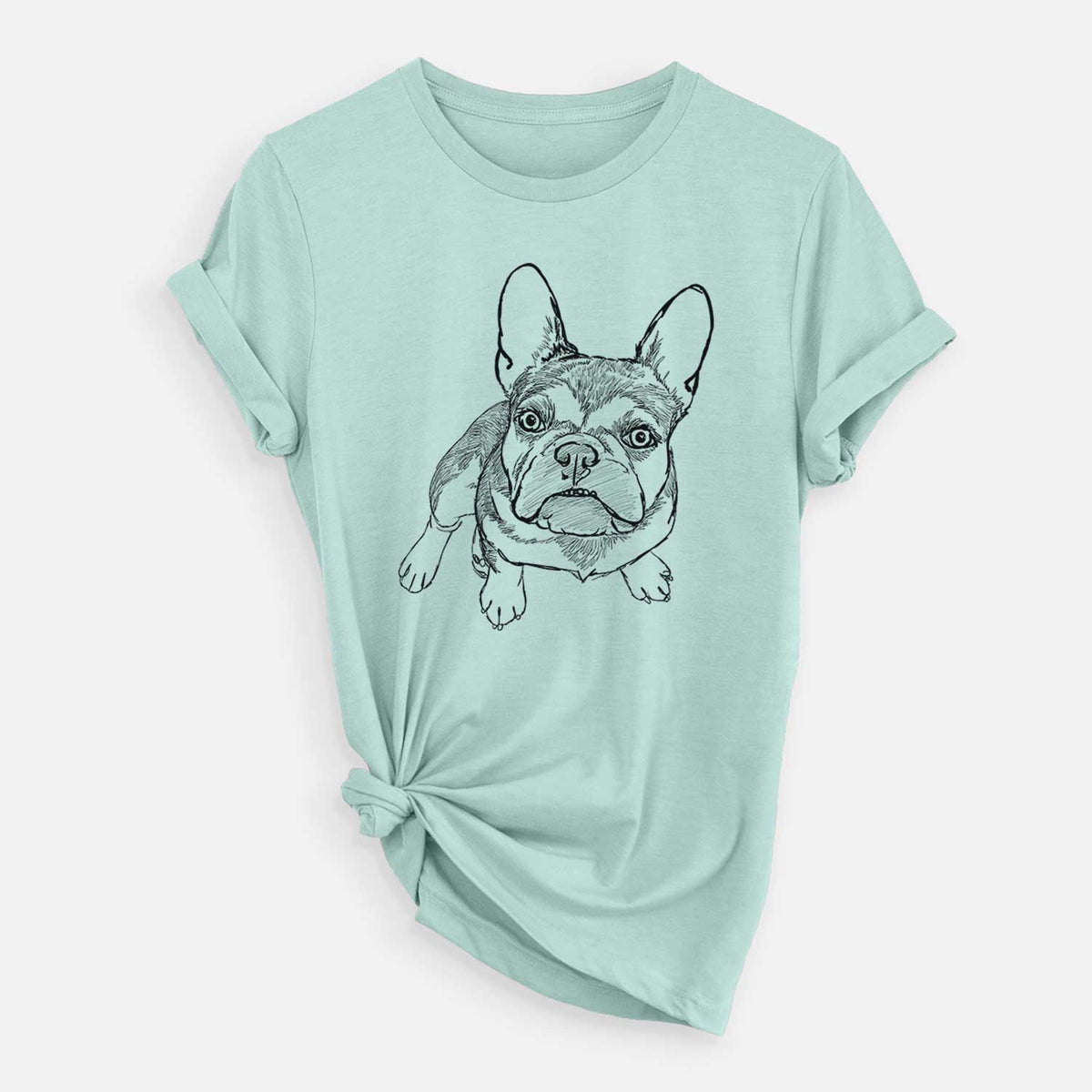 Doodled Lincoln the French Bulldog - Unisex Crewneck