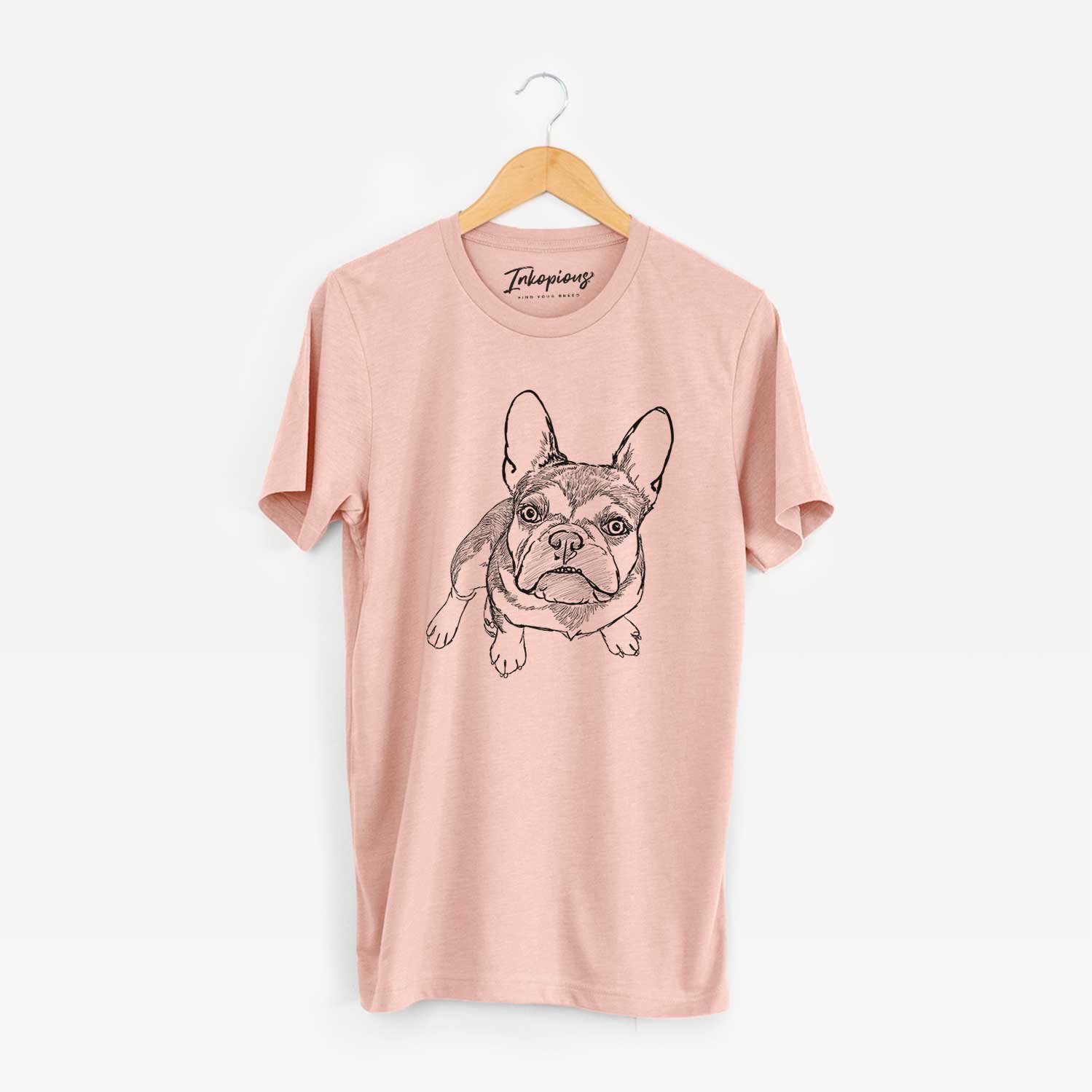 Doodled Lincoln the French Bulldog - Unisex Crewneck