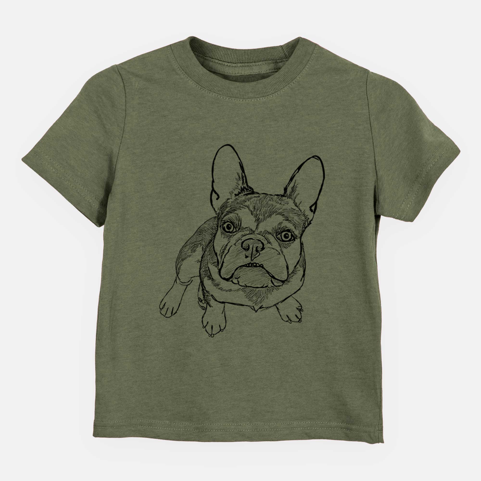 Doodled Lincoln the French Bulldog - Kids/Youth/Toddler Shirt