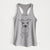 Doodled Little Lucy the American Hairless Terrier - Women's Racerback Tanktop