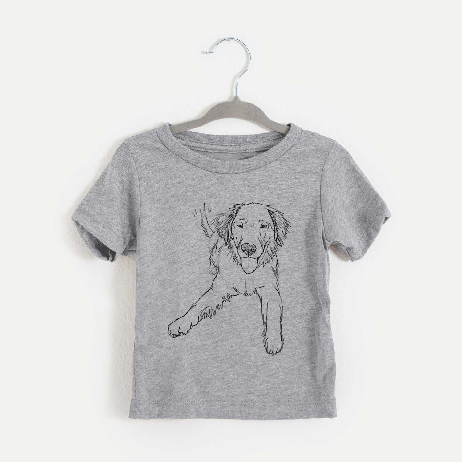 Doodled Loganator the Golden Retriever - Kids/Youth/Toddler Shirt