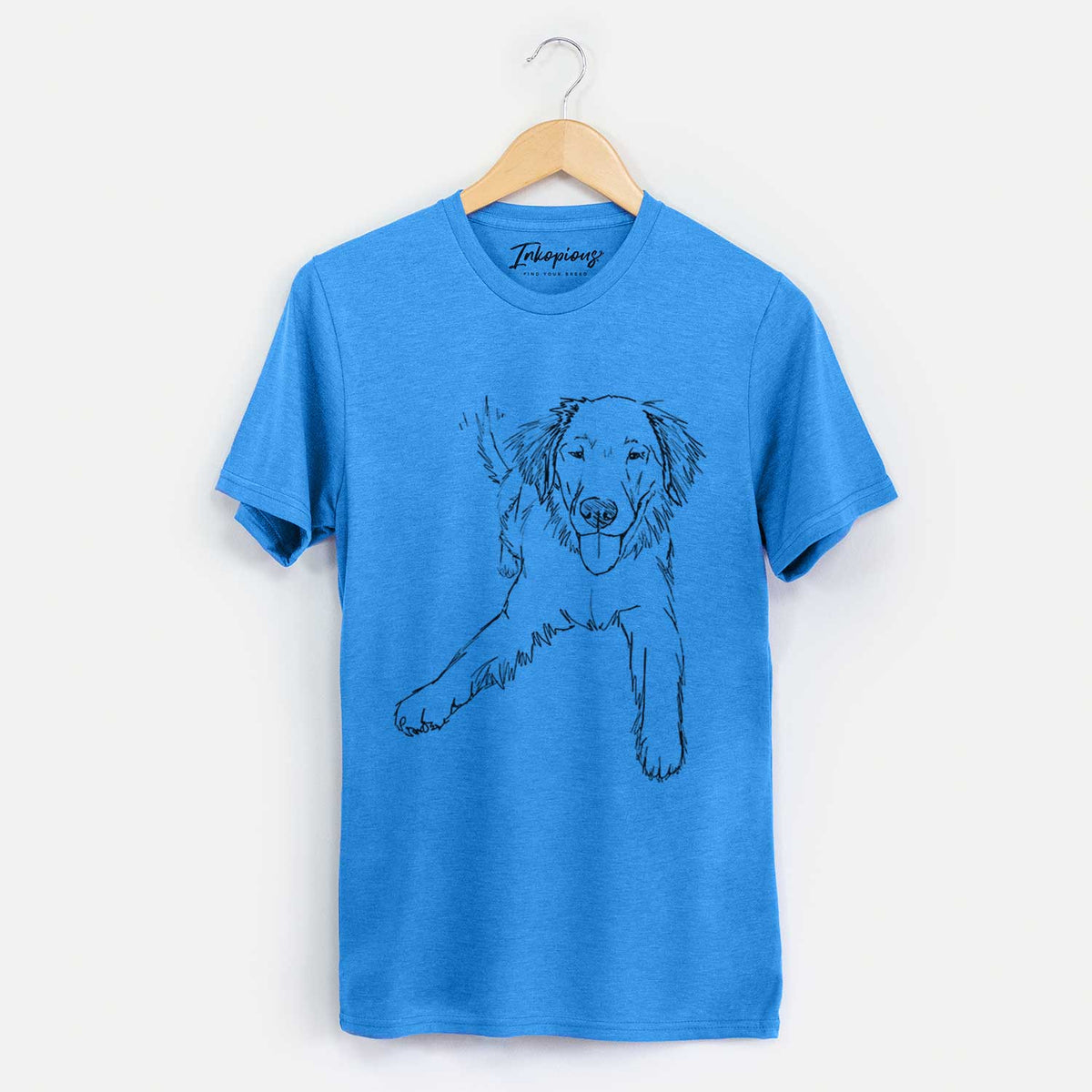 Doodled Loganator the Golden Retriever - Unisex Crewneck