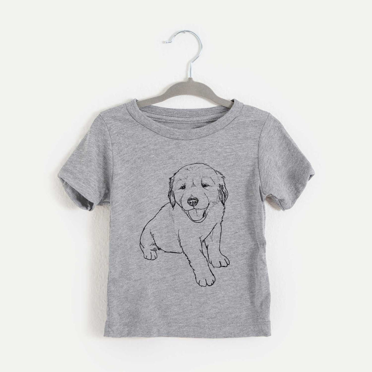 Doodled Loganator the Golden Retriever Puppy - Kids/Youth/Toddler Shirt