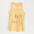 Doodled Loganator the Golden Retriever Puppy - Women's Racerback Tanktop