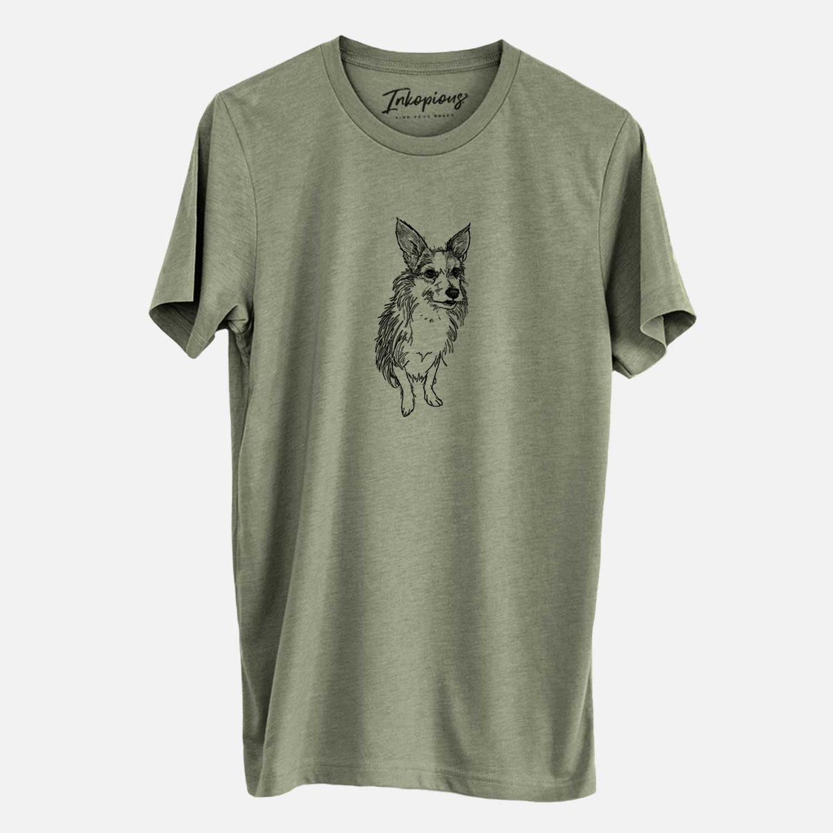 Doodled Lola the Terrier Mix - Unisex Crewneck