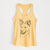 Doodled Lola the Shepherd Mix - Women's Racerback Tanktop