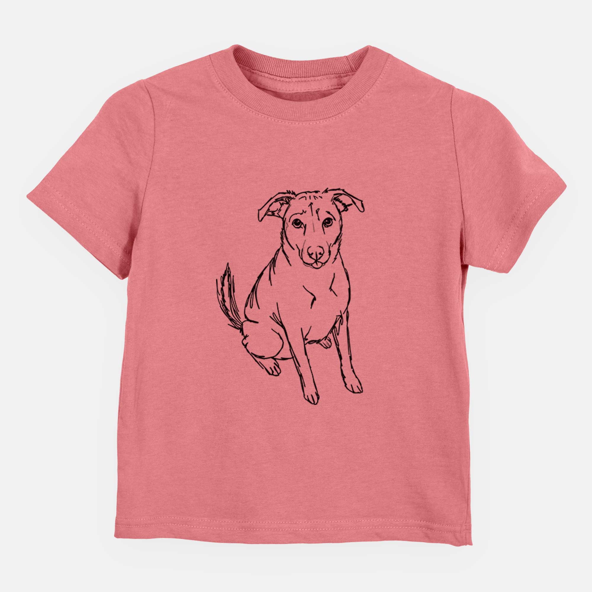 Doodled Lucky the Beagle Mix - Kids/Youth/Toddler Shirt