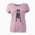 Doodled Lucy the Chocolate Lab GSP - Women's V-neck Shirt