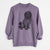 Doodled Luna the Briard - Unisex Pigment Dyed Crew Sweatshirt