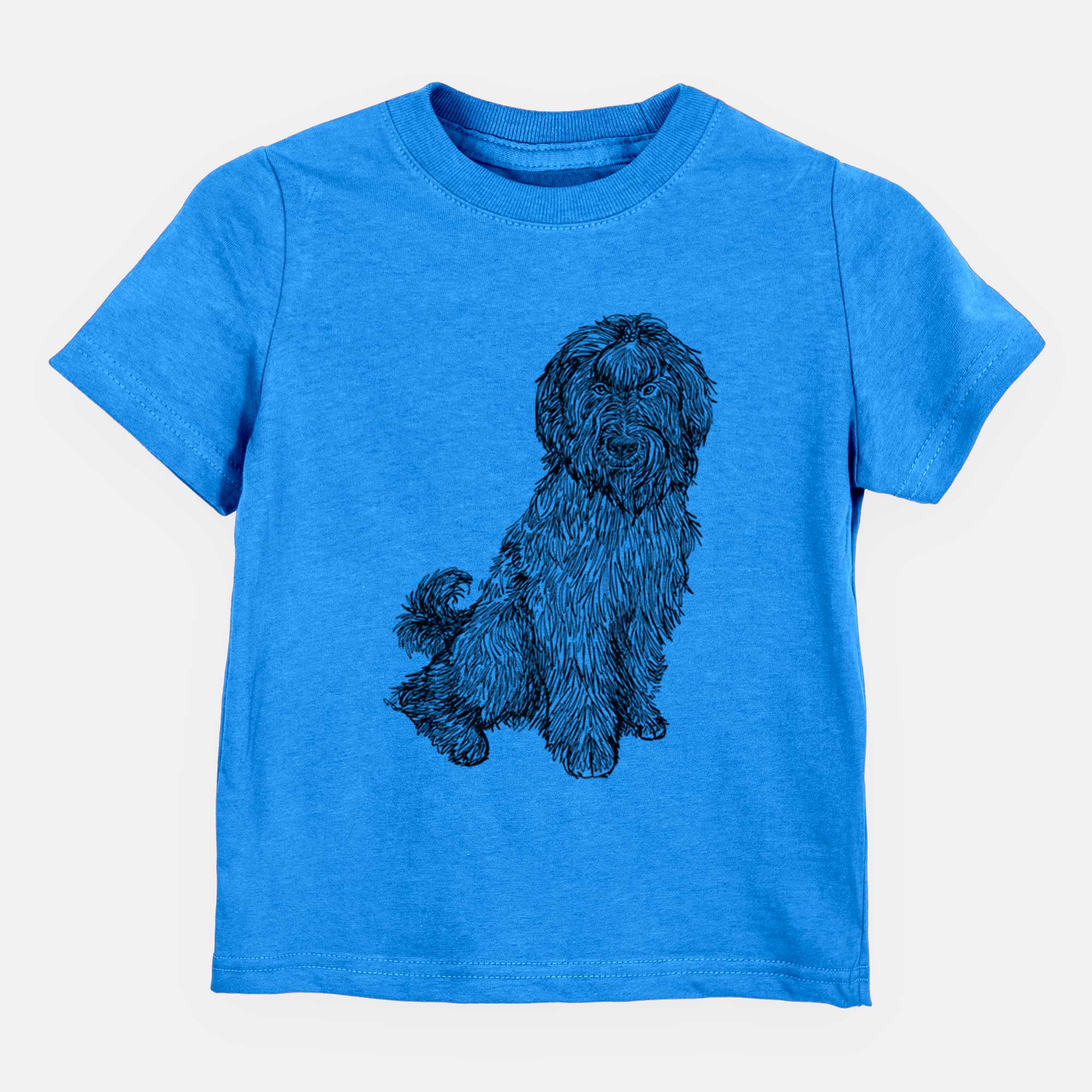 Doodled Luna the Briard - Kids/Youth/Toddler Shirt