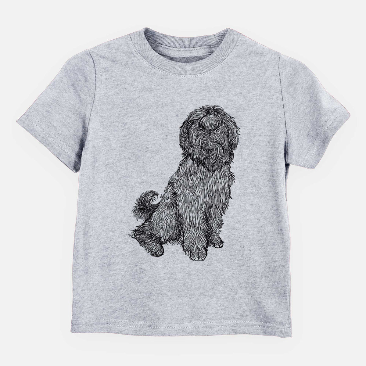 Doodled Luna the Briard - Kids/Youth/Toddler Shirt