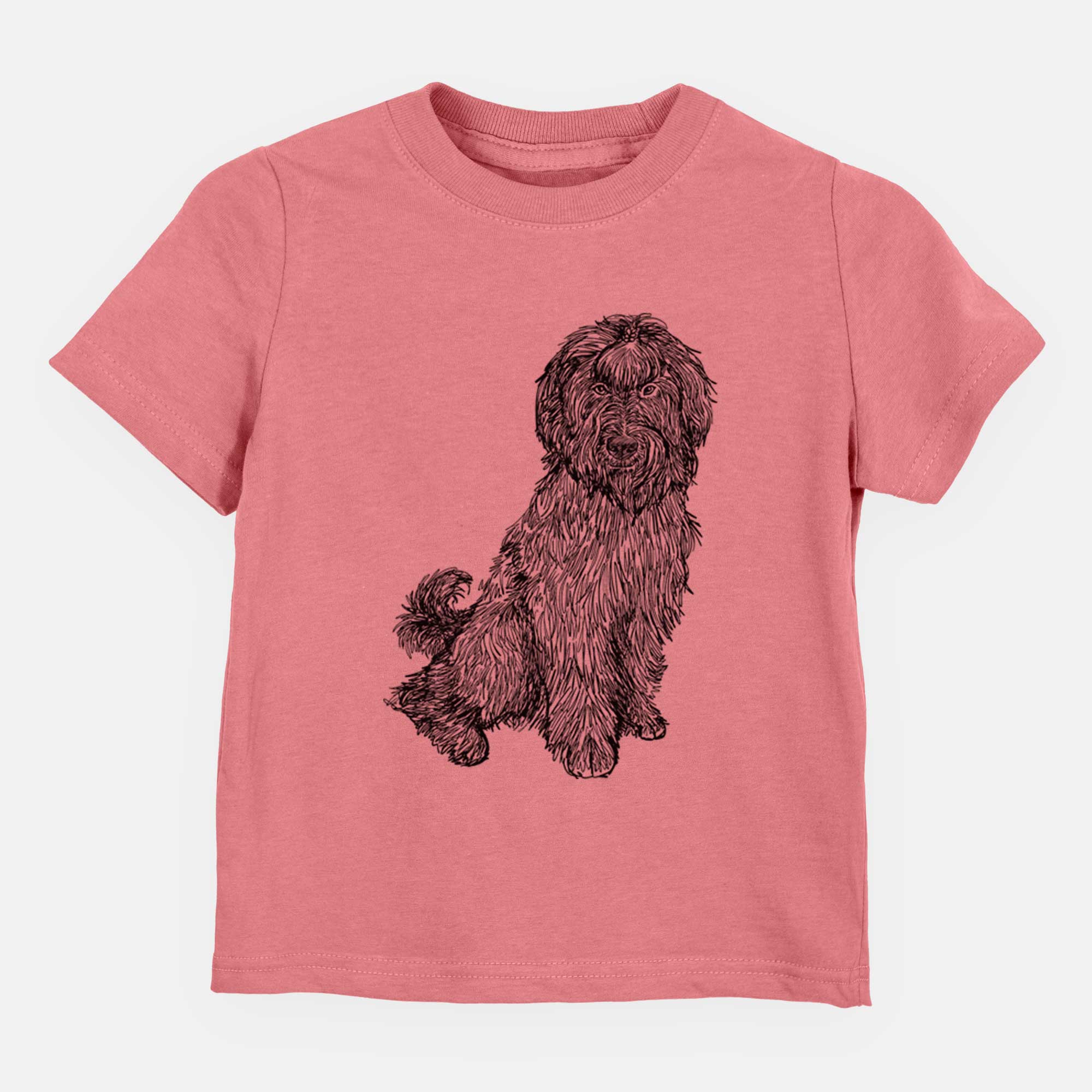 Doodled Luna the Briard - Kids/Youth/Toddler Shirt