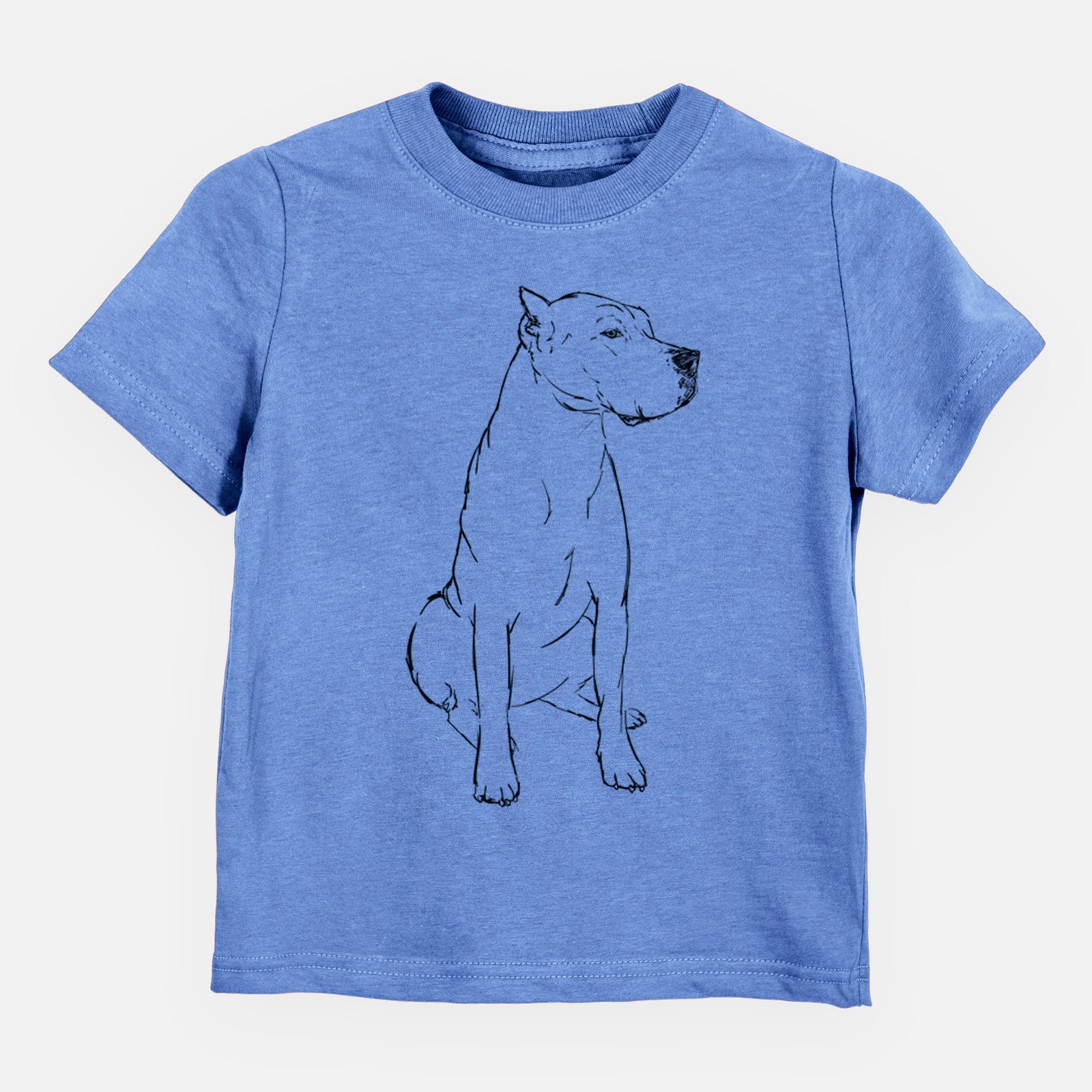 Doodled Luna the Dogo Argentino - Kids/Youth/Toddler Shirt