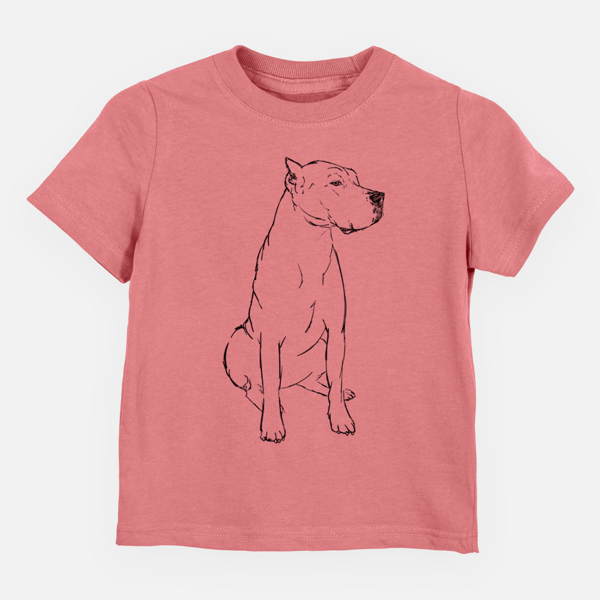 Doodled Luna the Dogo Argentino - Kids/Youth/Toddler Shirt