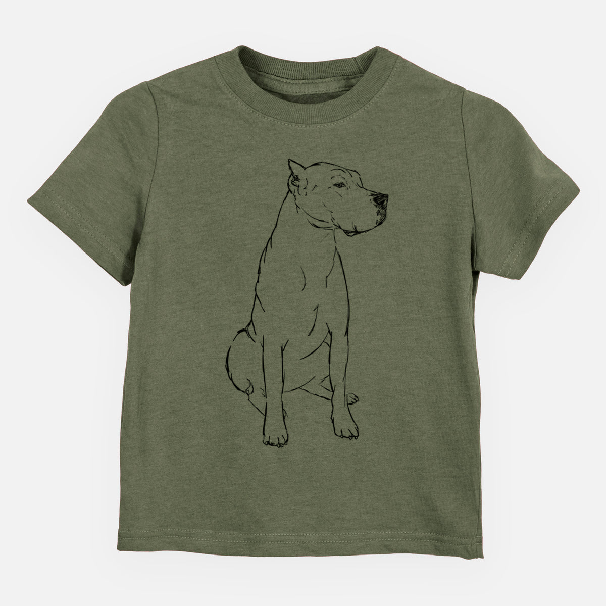 Doodled Luna the Dogo Argentino - Kids/Youth/Toddler Shirt