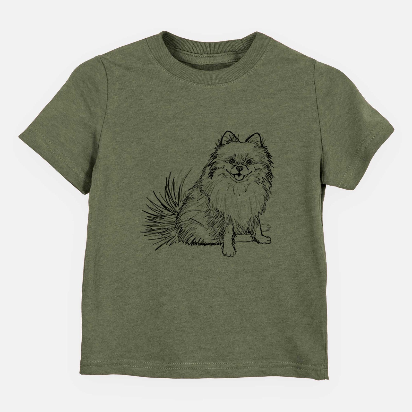Doodled Madeira the Pomeranian - Kids/Youth/Toddler Shirt