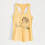 Doodled Madeline the English Pointer - Women's Racerback Tanktop