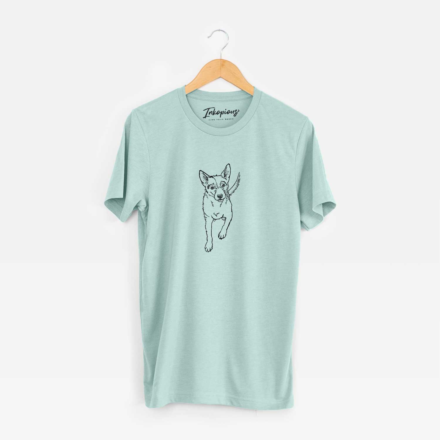 Doodled Maevis the Terrier Mix - Unisex Crewneck