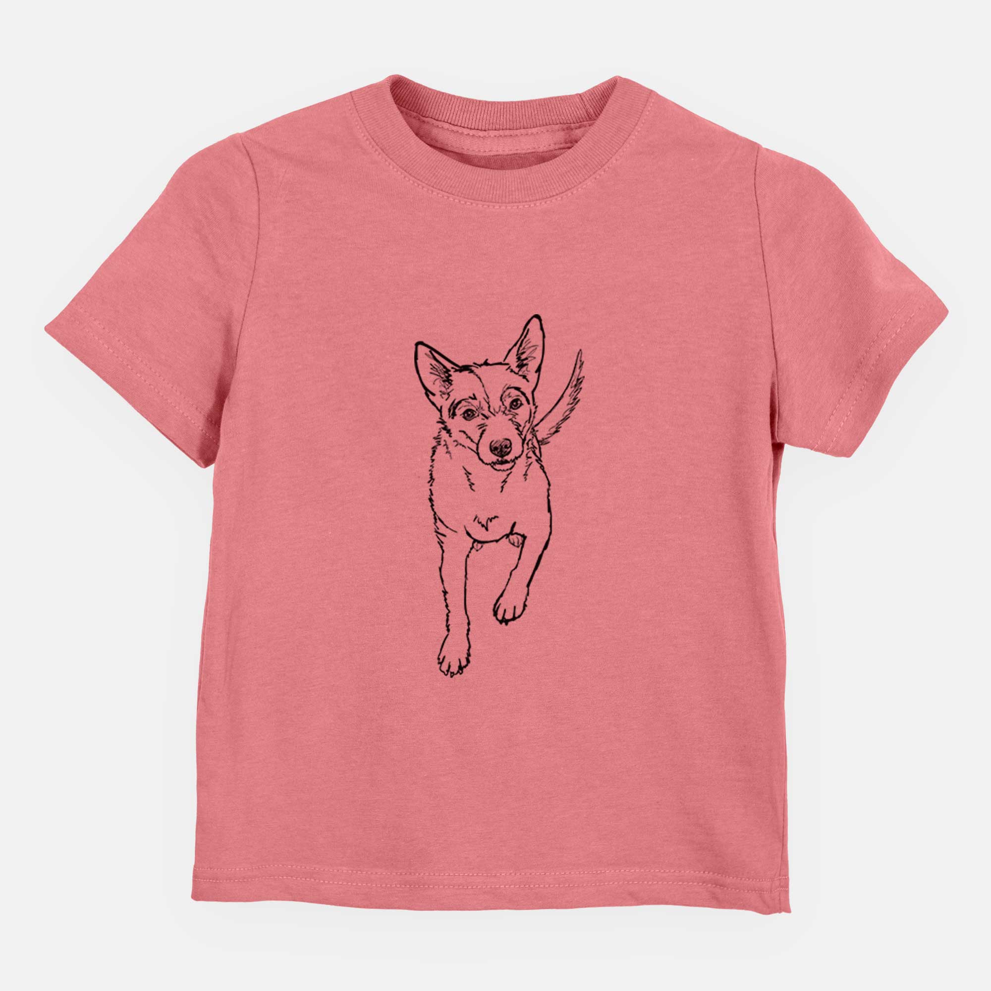 Doodled Maevis the Terrier Mix - Kids/Youth/Toddler Shirt