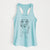 Doodled Maggie the Beagle - Women's Racerback Tanktop