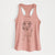 Doodled Maggie the Beagle - Women's Racerback Tanktop