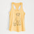 Doodled Mango the Lab Mix - Women's Racerback Tanktop