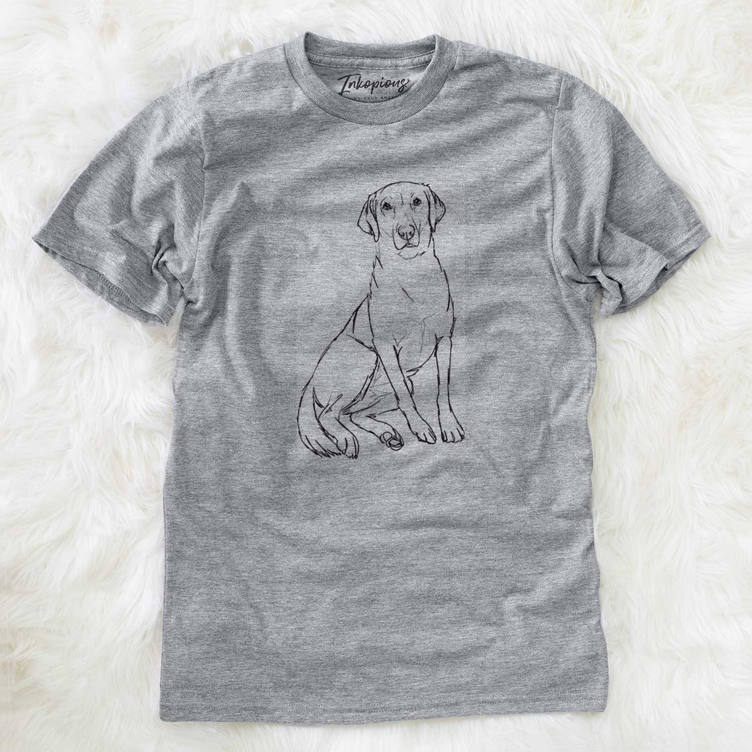 Doodled Mango the Lab Mix - Unisex Crewneck