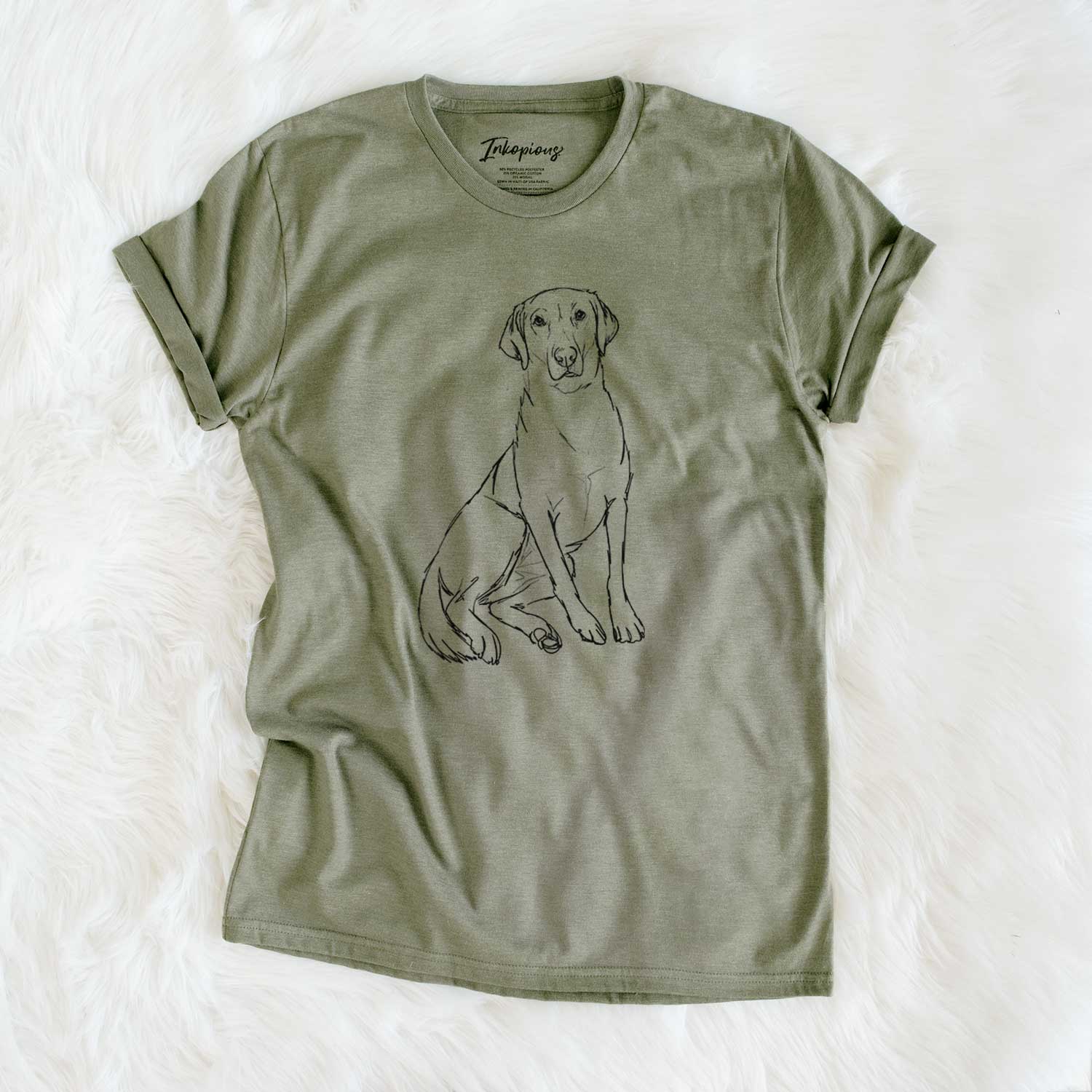 Doodled Mango the Lab Mix - Unisex Crewneck