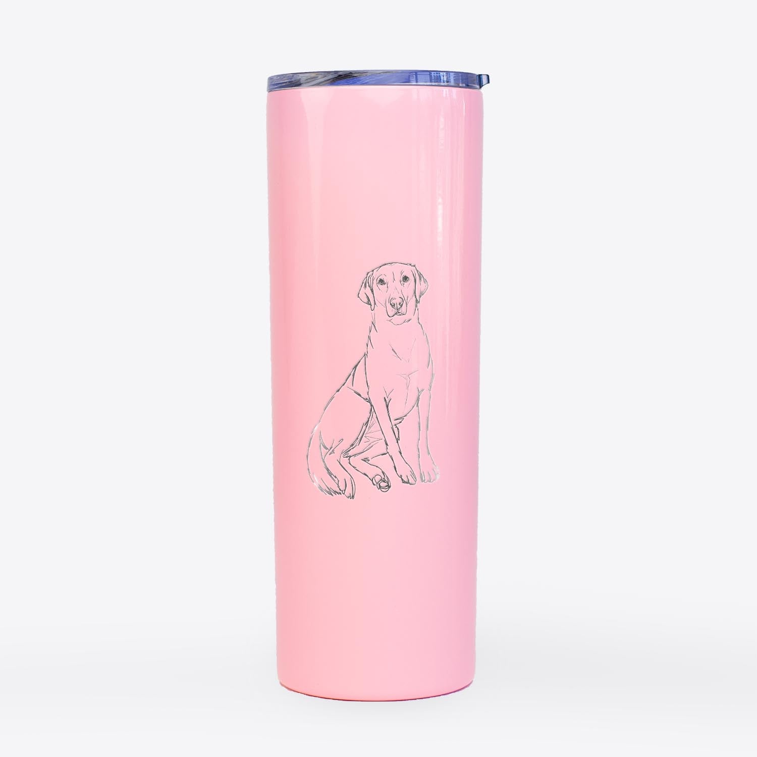 Doodled Mango the Lab Mix - 20oz Skinny Tumbler