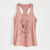 Doodled Maple the Yellow Lab - Women's Racerback Tanktop