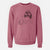 Doodled Max the Cavanese - Unisex Pigment Dyed Crew Sweatshirt