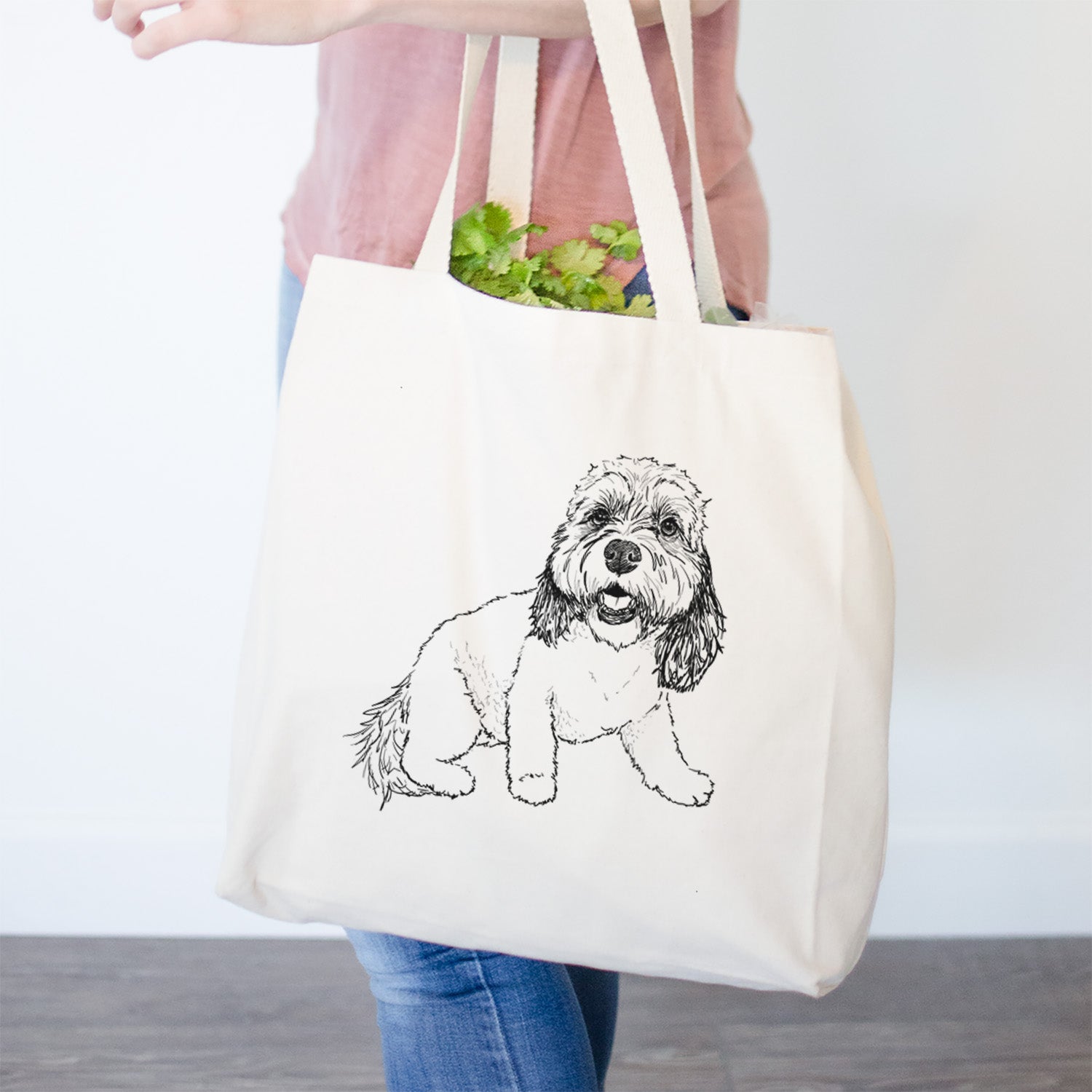 Doodled Max the Cavanese - Tote Bag