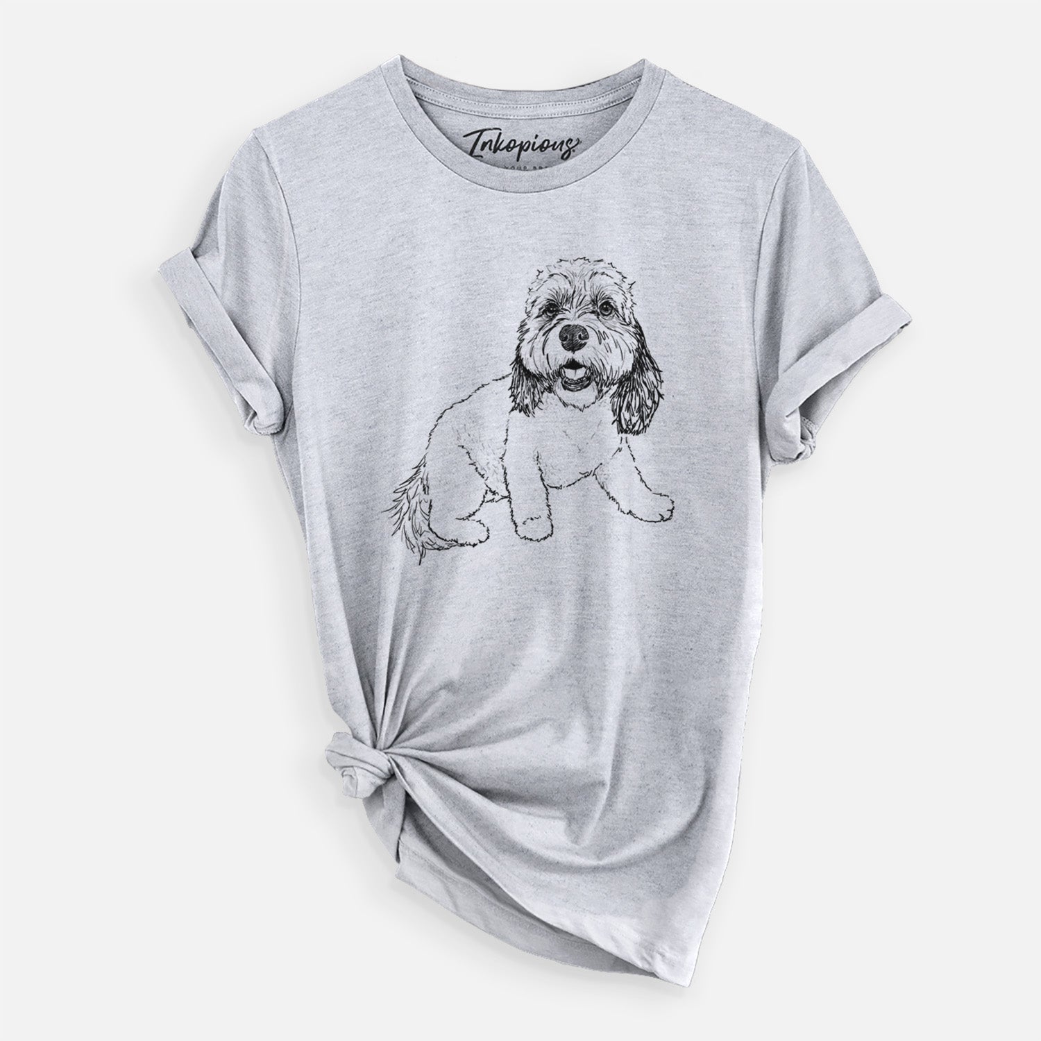 Doodled Max the Cavanese - Unisex Crewneck